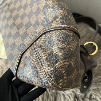 Preloved Authentic Louis Vuitton Sistina PM Damier Ebene