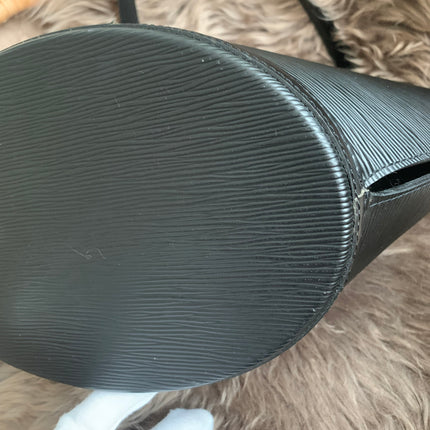 Louis Vuitton Black Epi Leather Saint Jacques PM Tote