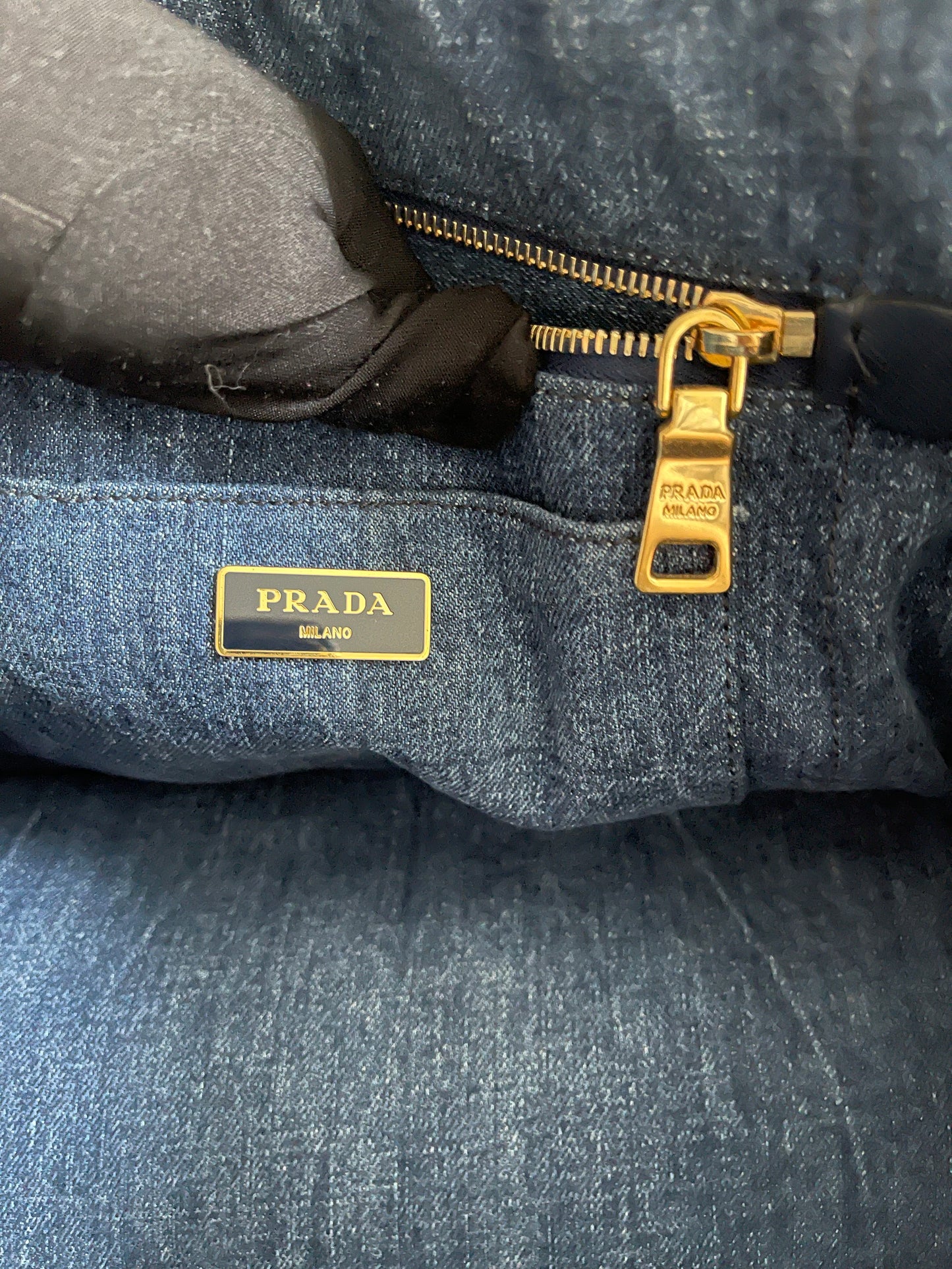 Price Drop! Preloved Prada 2000-2020 Canapa Denim