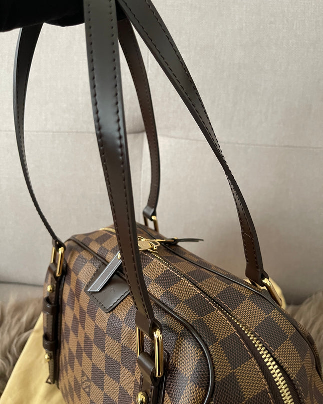 Preloved Authentic Louis Vuitton Damier Rivington PM shoulder bag
