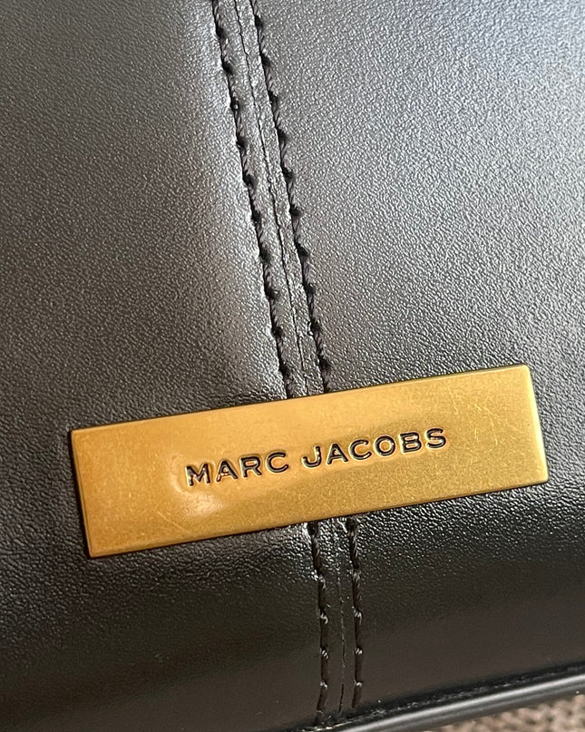Preloved Authentic Marc Jacobs The St. Marc Top Handle Bag in Black — Brand New