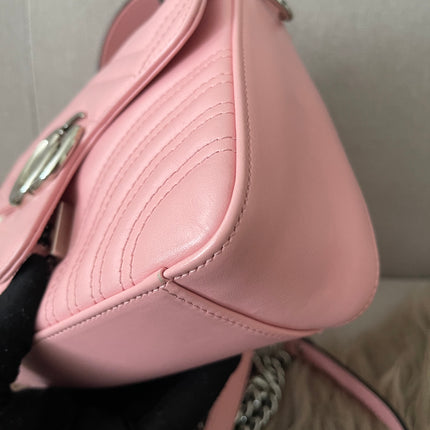 Preloved Authentic GUCCI GG Marmont mini top handle bag