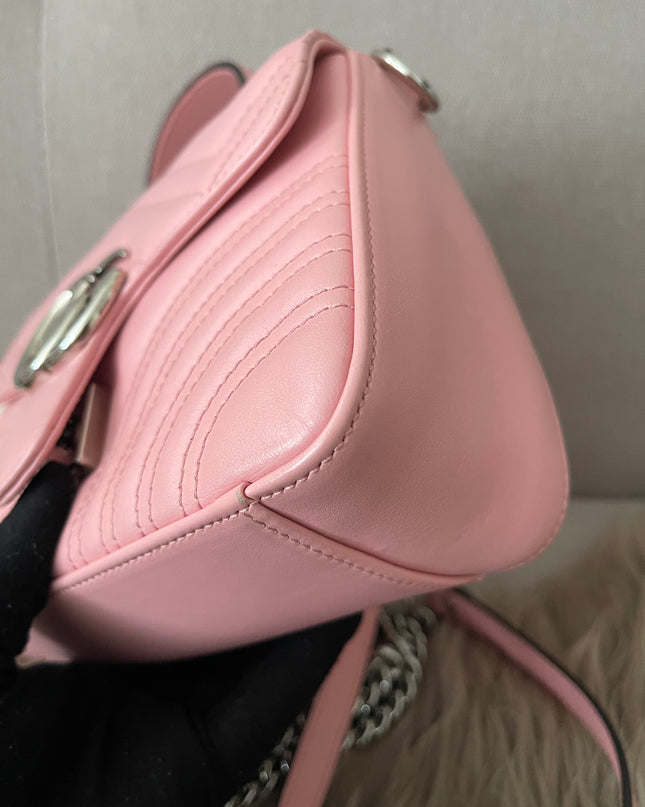 Preloved Authentic GUCCI GG Marmont mini top handle bag