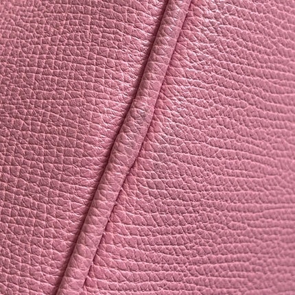 Peloved Authentic Karl Lagerfeld Paris Camera Bag – Pink Pebbled Leather, Logo Strap (Brand New)