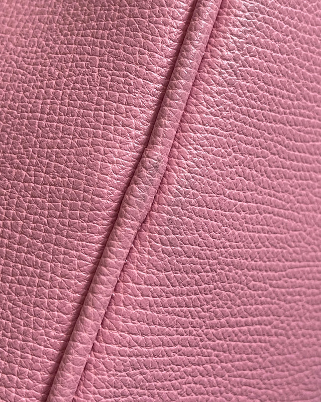 Peloved Authentic Karl Lagerfeld Paris Camera Bag – Pink Pebbled Leather, Logo Strap (Brand New)