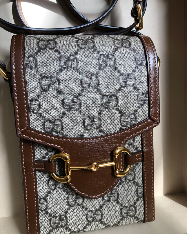 Preloved Gucci Horsebit 1955 mini bag