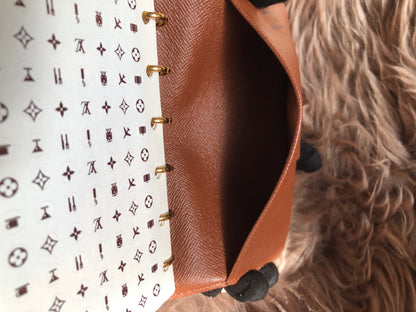 Louis Vuitton Preloved 2003 Agenda PM notebook cover monogram