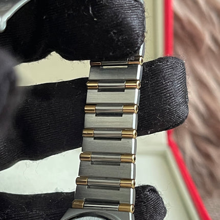 Preloved Authentic Omega Constellation 22.5 mm, Steel - Yellow Gold on Steel - Gold Full Bar