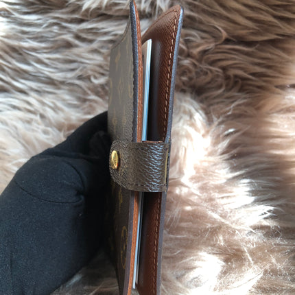 Louis Vuitton Preloved 2003 Agenda PM notebook cover monogram