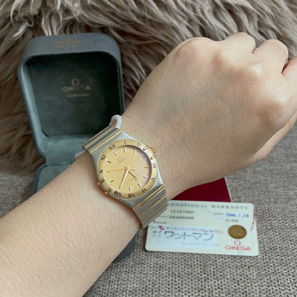Preloved Authentic Omega Constellation Two-Tone 36mm
