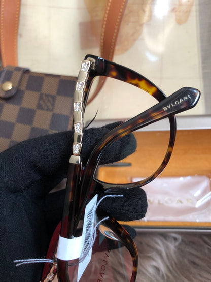 Preloved Unused Bvlgari Cat-Eye Eyeglasses