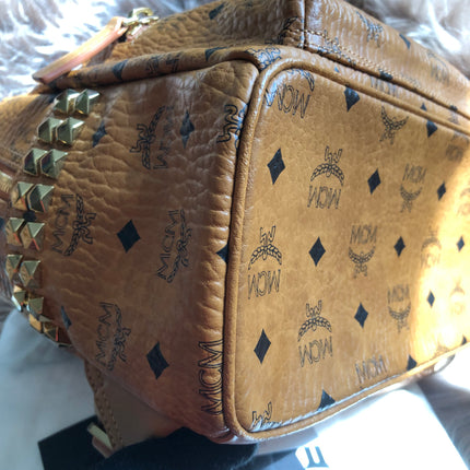 Preloved  MCM Stark Side Studs Backpack
