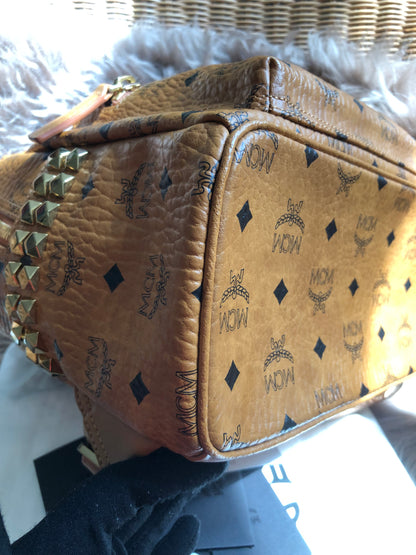 Preloved  MCM Stark Side Studs Backpack