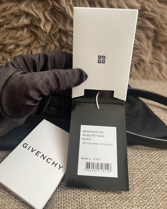 Preloved Authentic Givenchy 4G Nylon Bucket Bag