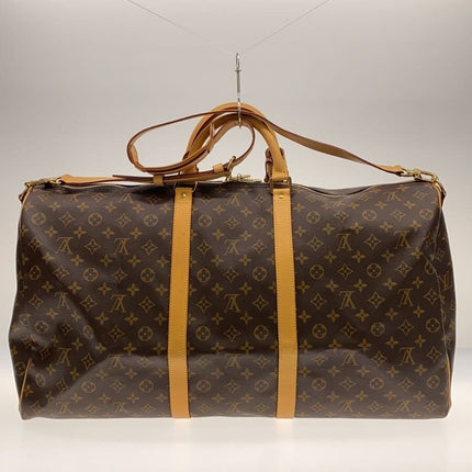 Preloved Authentic LOUIS VUITTON Keepall 60_Monogram Canvas/PVC/BRW