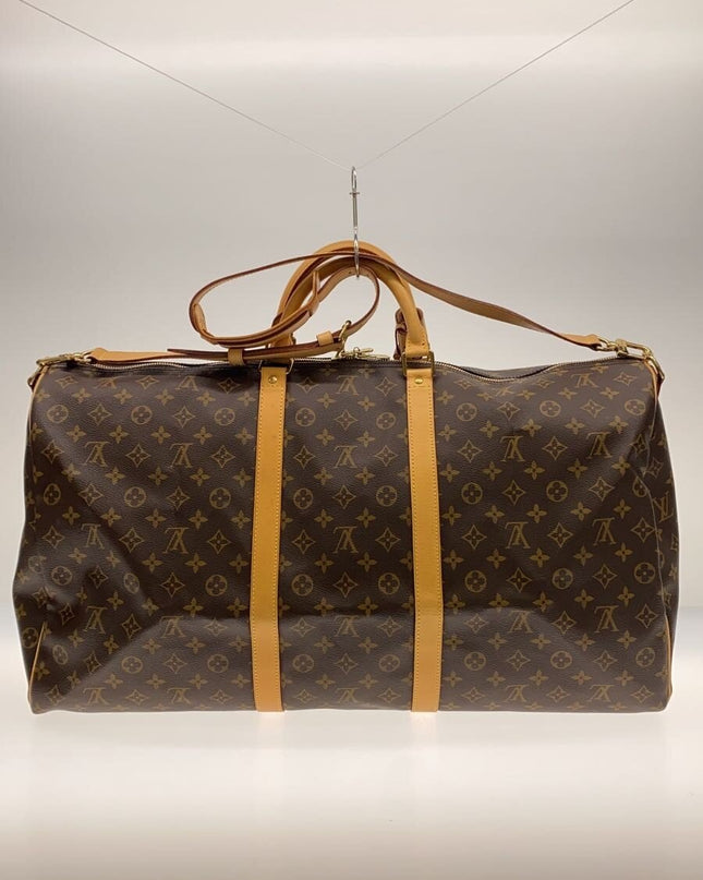 Preloved Authentic LOUIS VUITTON Keepall 60_Monogram Canvas/PVC/BRW