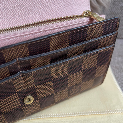 Preloved Authentic Louis Vuitton Sarah Wallet in Damier Ebene