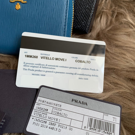 Prada Zip Aroud Coin Purse