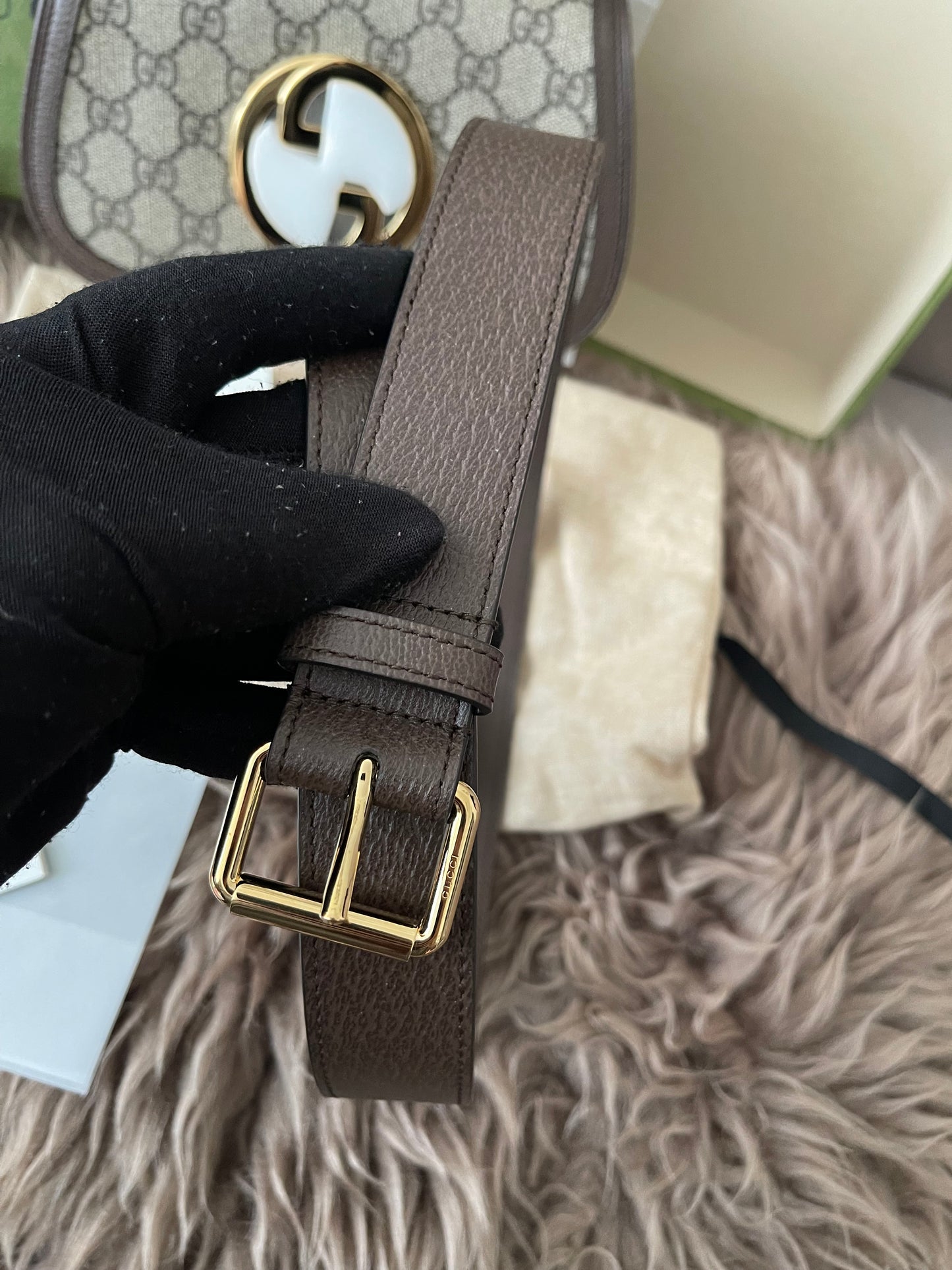 Preloved Authentic Unused Gucci Blondie Belt Bag