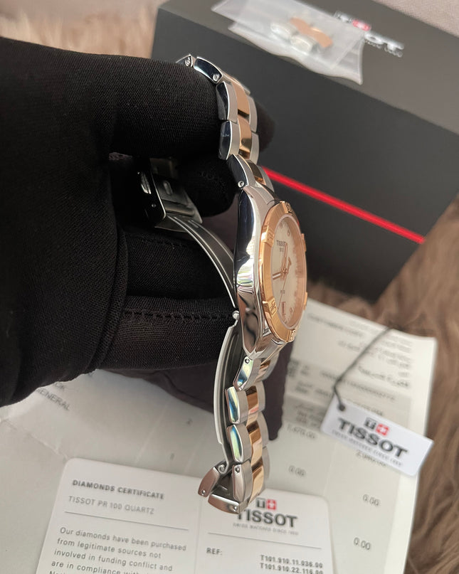 Preloved Authentic Tissot PR 100 Sport Chic 36mm