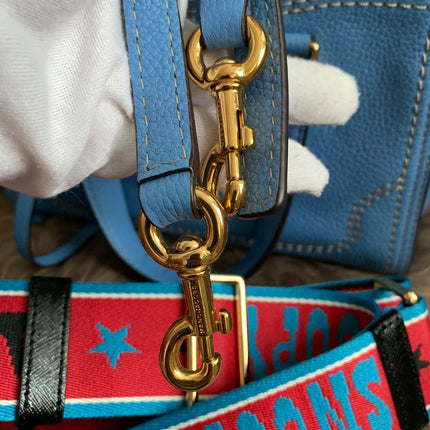 Marc Jacobs Mini Cruiser Satchel Bag in Coastal Blue