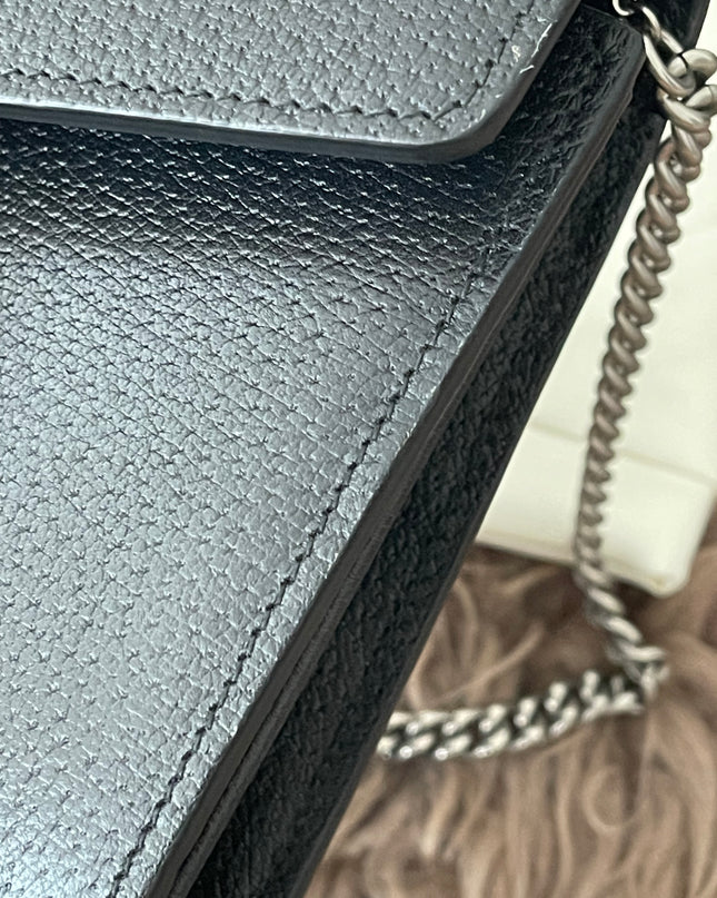 Preloved Authentic Gucci Dionysus Web Chain Wallet Leather Small crossbody bag