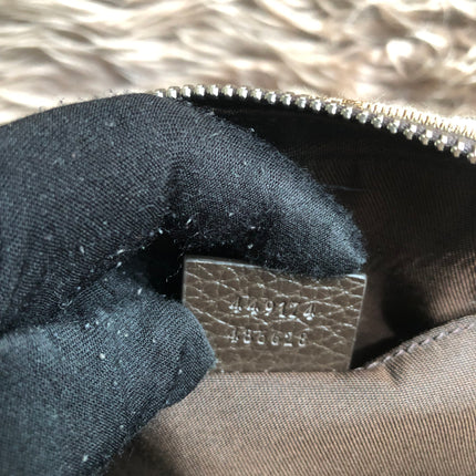 Preloved Gucci Waist Belt Bag GG Canvas