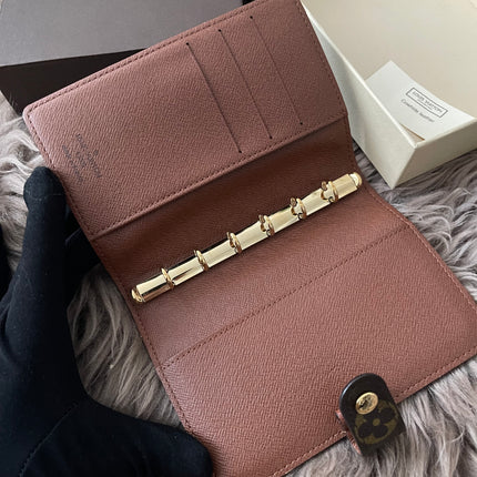 Preloved Authentic Louis Vuitton Agenda PM notebook cover monogram