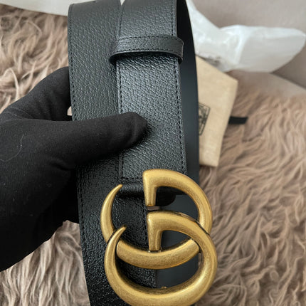 Preloved Authentic Unused GG Marmont wide belt 95cm