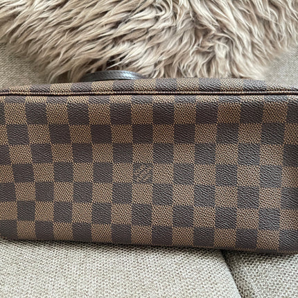 Preloved Authentic Louis Vuitton Neverfull PM — Damier Ebène Canvas
