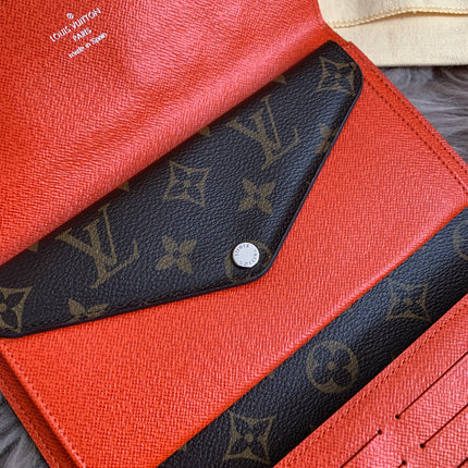 Louis Vuitton Monogram Orange Marie-Lou Wallet