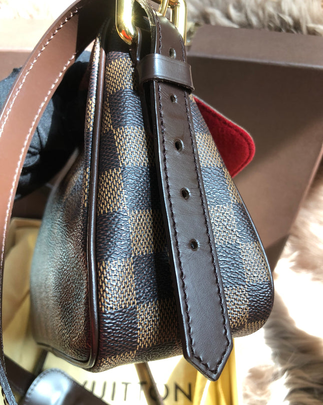 Preloved Louis Vuitton Brown Damier Ebene  Ravello GM
