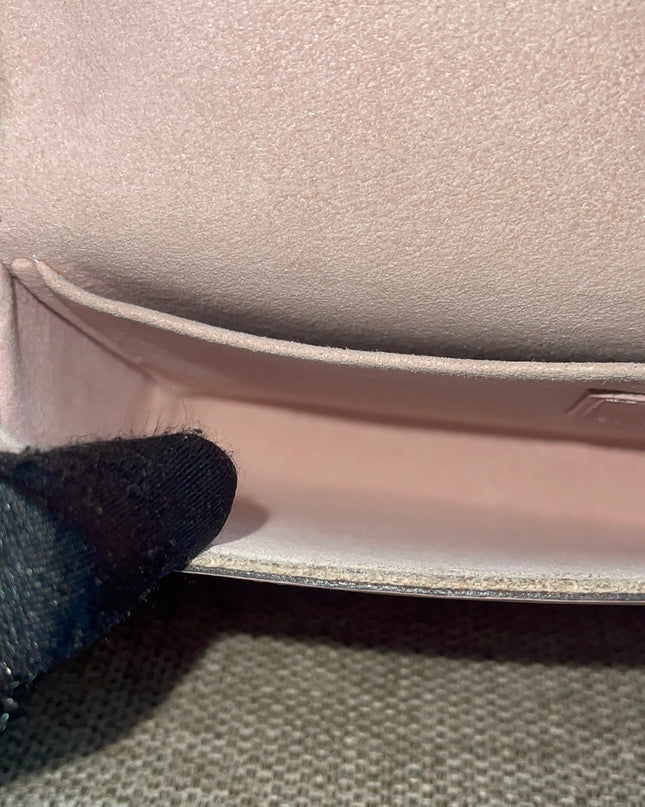 Preloved Authentic Louis Vuitton Felicie Pochette Epi Leather Rose Ballerine