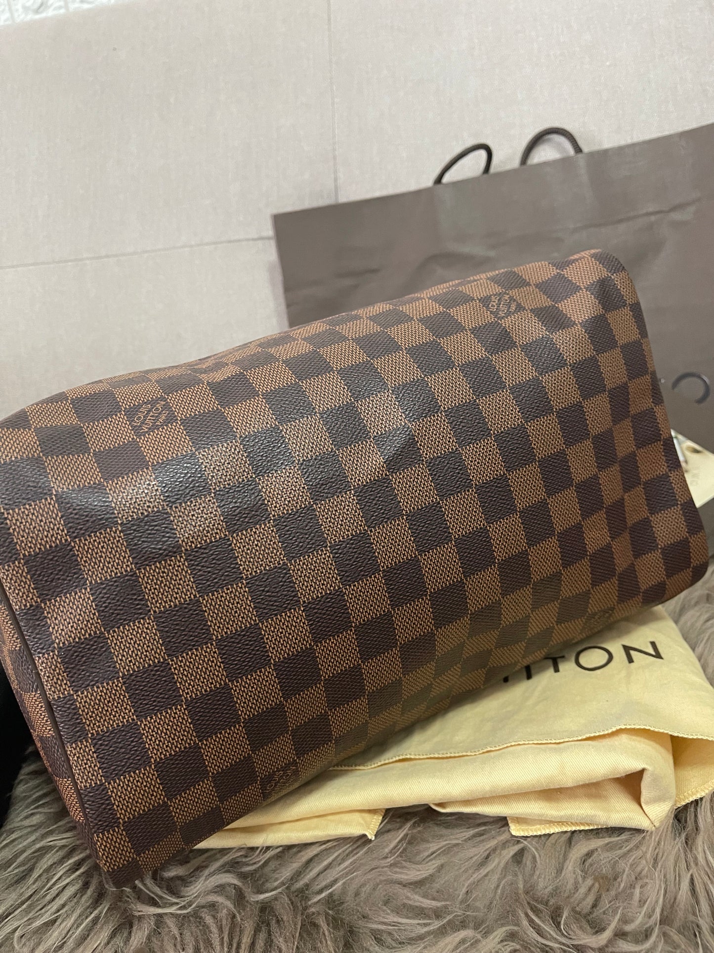 Preloved Louis Vuitton Speedy 30 Damier