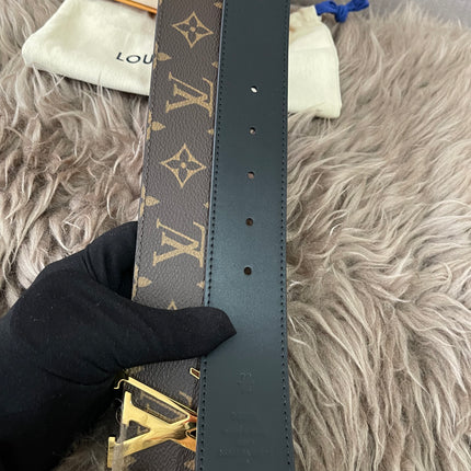 Brandnew LV Initials 40MM Reversible Belt SZ 95/38