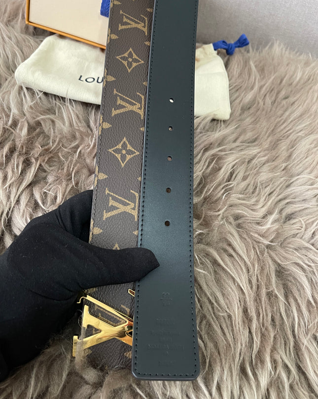Brandnew LV Initials 40MM Reversible Belt SZ 95/38