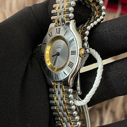 Preloved Authentic Rank A Cartier 21 Must de Cartier Watch 16.5cm