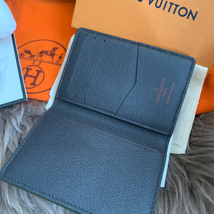 LOUIS VUITTON Damier Ebene Canvas Pocket Organizer