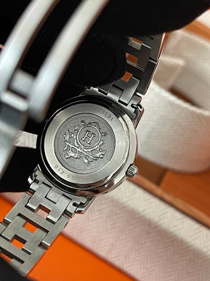 Preloved Authentic Hermes Stainless Steel Clipper 24mm Watch