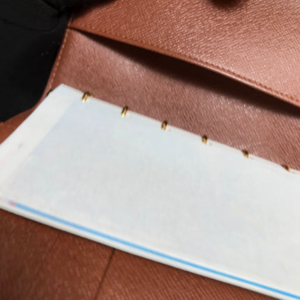 Louis Vuitton Preloved 2003 Agenda PM notebook cover monogram