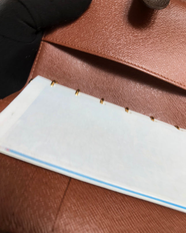 Louis Vuitton Preloved 2003 Agenda PM notebook cover monogram