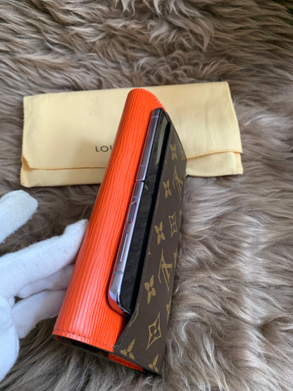 Louis Vuitton Monogram Orange Marie-Lou Wallet