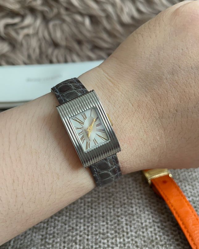 Preloved Authentic Boucheron Reflet Steel Watch with Interchangeable Straps