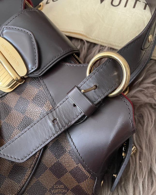Preloved Authentic Louis Vuitton Sistina PM Damier Ebene