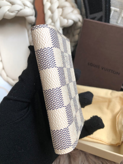 Louis Vuitton Pre-Owned Damier Azur Card Holder