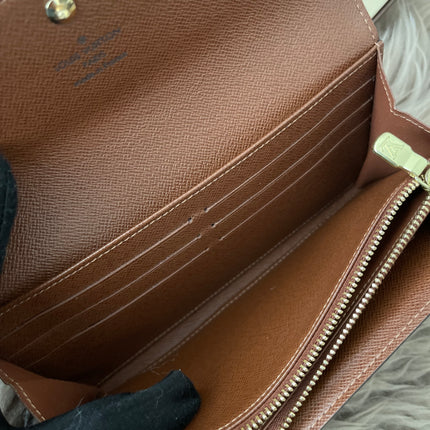 Authentic Preloved Louis Vuitton Sarah Wallet