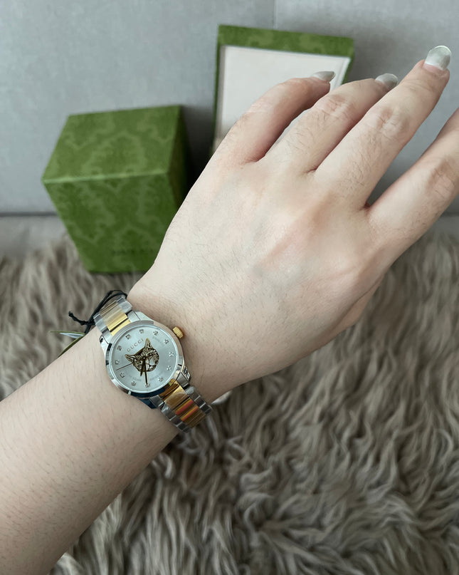 Preloved Authentic UNUSED Gucci G-Timeless YA126596 Women's Wristwatch 27 mm