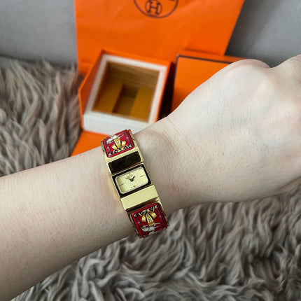 Preloved Authentic Hermès Loquet Watch