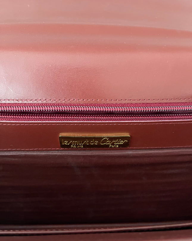 Preloved Authentic Must de Cartier shoulder bag