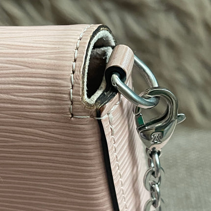 Preloved Authentic Louis Vuitton Felicie Pochette Epi Leather Rose Ballerine